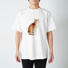 ともの茶トラにゃんこ おすまし Regular Fit T-Shirt