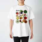 キタガワコハル/ｲﾗｽﾄﾚｰﾀｰのフルーツの集まり Regular Fit T-Shirt