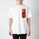 MeguMのフラミンゴフラワー スタンダードTシャツ