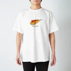 3to10 Online Store SUZURI店のアメリカンドッグねこ Regular Fit T-Shirt