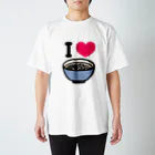 マォのアイラブうどん Regular Fit T-Shirt