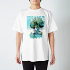 ひつじ屋さん＠suzuri店のCOFFEE_BREAK Tシャツ Regular Fit T-Shirt