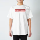 笑われようのIcecream Regular Fit T-Shirt