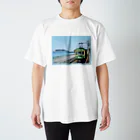 湘南・茅ケ崎　Kuwatayaの江ノ島を眺めて スタンダードTシャツ