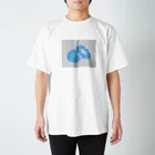 もの水色のドーナツ Regular Fit T-Shirt