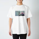 nanaqsaのサボテン 白鳥丸 Regular Fit T-Shirt