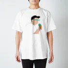 TAROのicecreamboy mask Regular Fit T-Shirt