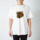 すぱげちーショップの顔がのびてるクマ。 Regular Fit T-Shirt