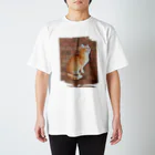 ともの茶トラにゃんこ Regular Fit T-Shirt