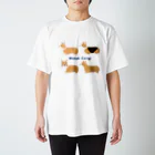  コーギー　REO.REO★のwelsh corgi スタンダードTシャツ