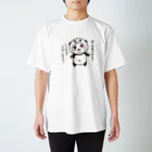 スパイシー千鶴のパンダinぱんだ(肉球) Regular Fit T-Shirt