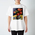 ミニ画廊ヨシデンの薔薇1 スタンダードTシャツ