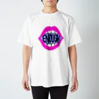 Mieko_KawasakiのENOUGH IS ENOUGH! MOUTH PINK スタンダードTシャツ