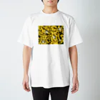 Mintyiitみんてぃっとの黄色いお花といたずら書き Regular Fit T-Shirt