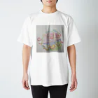 tante gartenのらんちゃん スタンダードTシャツ