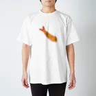 旻天堂(旧 ゆうれい星)のエビフライ単品（余白なし） Regular Fit T-Shirt