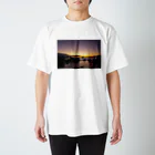 R.Shrimpの夕景 Regular Fit T-Shirt