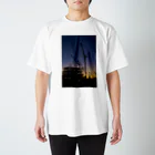 simoneの薄暮の建設現場 スタンダードTシャツ