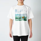 masamsms_の海辺のオレンジ スタンダードTシャツ