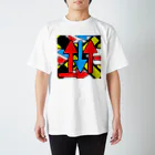 Si-baの矢印棒 Regular Fit T-Shirt