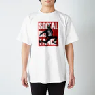 ShogoのSOCIAL DISTANCE Regular Fit T-Shirt