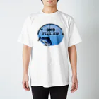 猫と釣り人のグレ_1_C Regular Fit T-Shirt