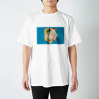 mk-paletのegg toast (sky blue) Regular Fit T-Shirt