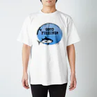 猫と釣り人のクロマグロ_1_C Regular Fit T-Shirt