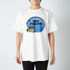 猫と釣り人のカワハギ_1_C スタンダードTシャツ