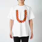 フォーヴァのハワイアンレイレッド Regular Fit T-Shirt