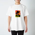 CHEAT_LANDのMO 盲目おじさん スタンダードTシャツ