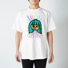 slimedororiのミント髪の女の子 スタンダードTシャツ