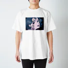 うゐろうの夜を食べる女 Regular Fit T-Shirt