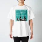 月見堂🌙tukimidouの狐の嫁入り 蒼 Regular Fit T-Shirt