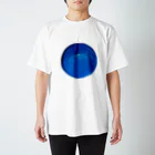 青いお店のまんまるあおまる Regular Fit T-Shirt