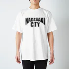 jimotyの長崎　NAGASAKI　ナガサキシティ Regular Fit T-Shirt