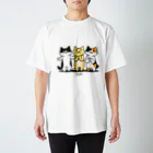 PygmyCat　suzuri店の癒してあげ隊 Regular Fit T-Shirt