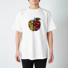 けけら屋のglass apple スタンダードTシャツ