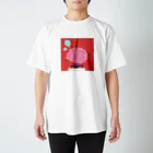 ねこたま屋の沸騰するNO Regular Fit T-Shirt