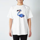 ツバサの地上絵のおやすみんご Regular Fit T-Shirt