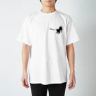 SAKURAMARUのいやよいやよもバセンジー スタンダードTシャツ