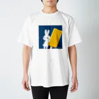 かなのオレンジシャーベットうさぎ スタンダードTシャツ