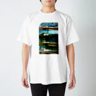 【   青い恋。】の本景色。 Regular Fit T-Shirt