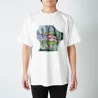 弱そうな個体ショップの先住民族の踊り Regular Fit T-Shirt