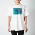 8bit_player65のSakumaru's design 【海】 Regular Fit T-Shirt