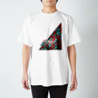 Echoes のぐるぐるレトロな三角タワー Regular Fit T-Shirt