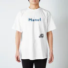 キクチミロのマヌルネコ Regular Fit T-Shirt