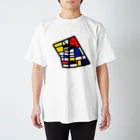 らっきーさんのMap-Shinjuku-2 Regular Fit T-Shirt