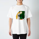 Takanori SuzukiのLOVE GREEN with logo スタンダードTシャツ