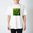 ポヨ丸のwild flower Regular Fit T-Shirt